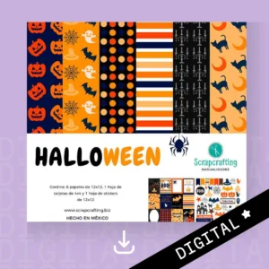 Papel deco de halloween