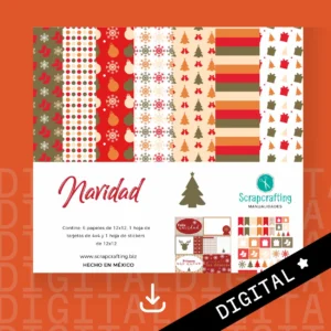 Papel deco de navidad