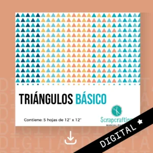 Papel deco de triangulos basicos