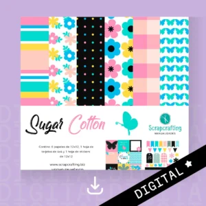 Papel deco sugar