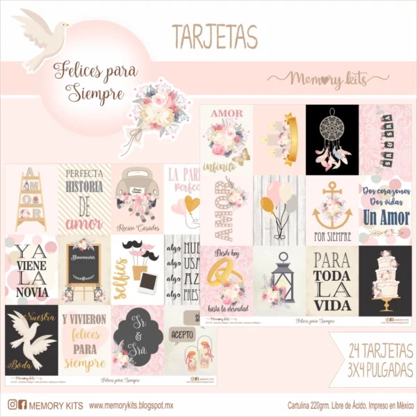 Tarjetas Felices para Siempre