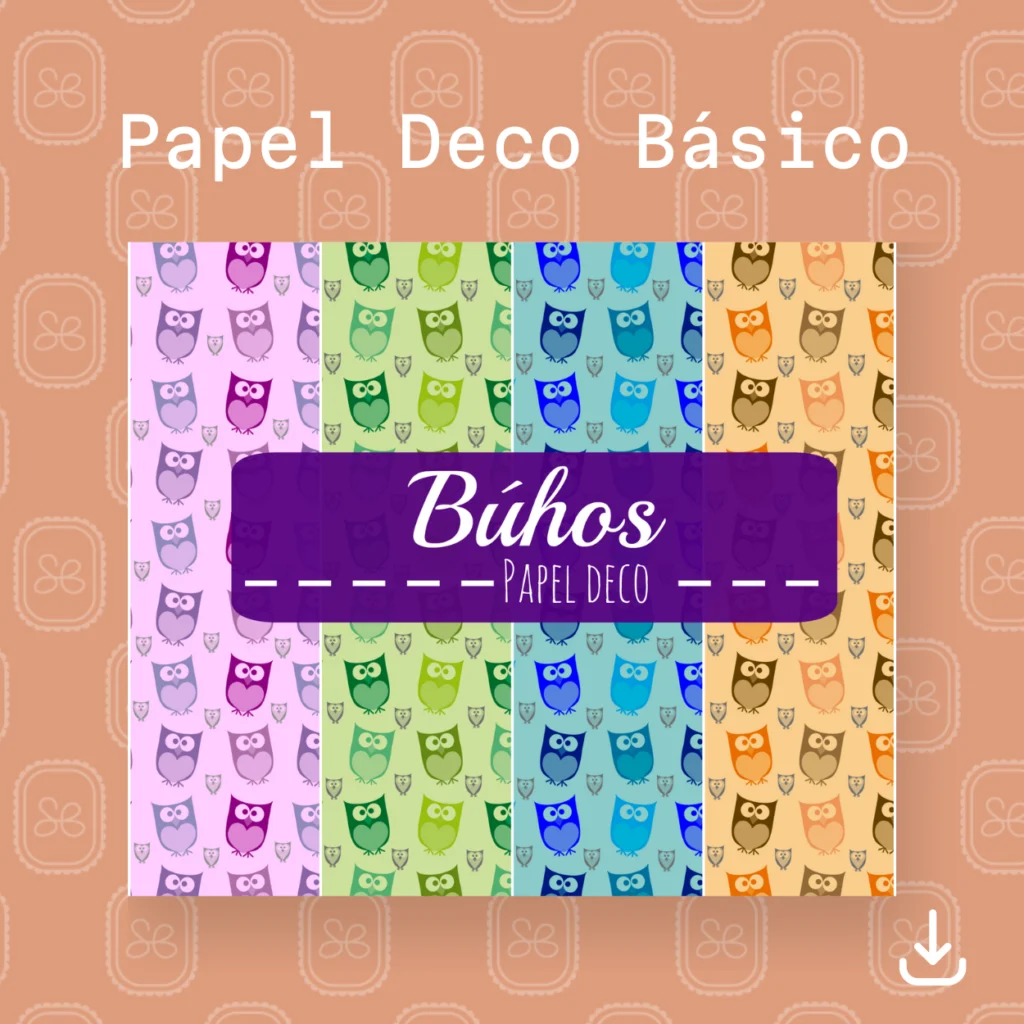 Papel de búhos