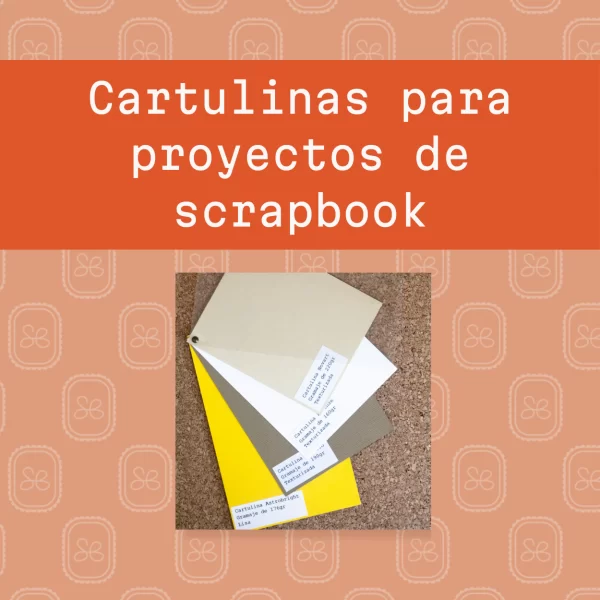 Cartulinas para scrapbooking