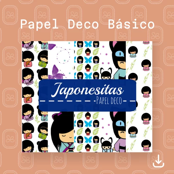 Papel digital de japonesitas